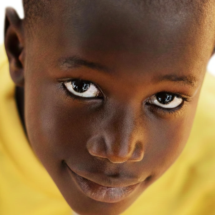Visage d'un enfant 2